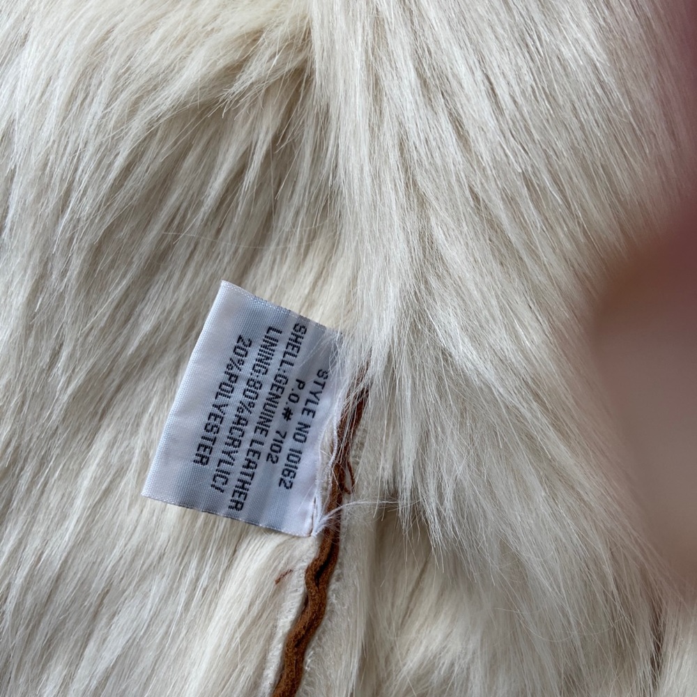 NWOT GEN SUEDE & FAUX FUR JACKET - Picture 3 of 5